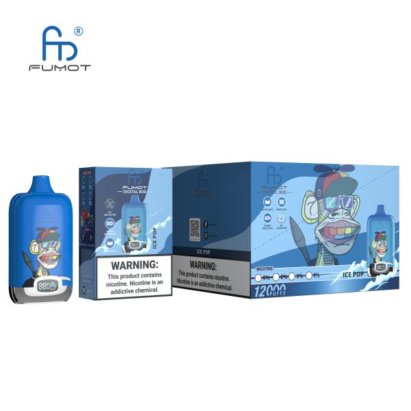 FUMOT Digital Box 12000 Disposable Vape - Image 3