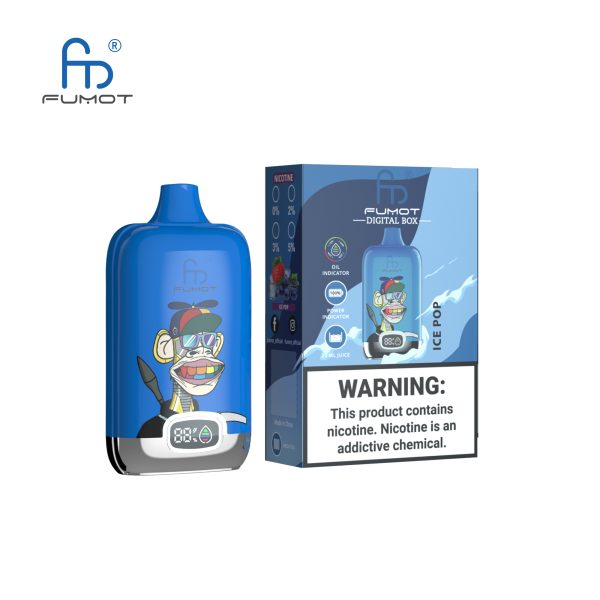 FUMOT Digital Box 12000 Disposable Vape - Image 2