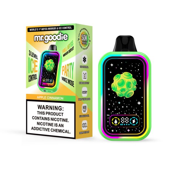 Mr.Goodie Abyss Mirror Ice Control Disposable Vape 50000 Puffs - Image 2