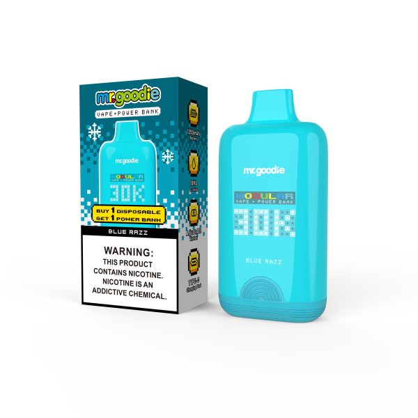 Mr.Goodie Modular Vape + Power Bank Disposable Vape 30000 Puffs