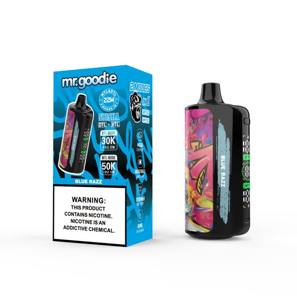 Mr.Goodie SHISHA DTL & MTL Disposable Vape 50000 Puffs