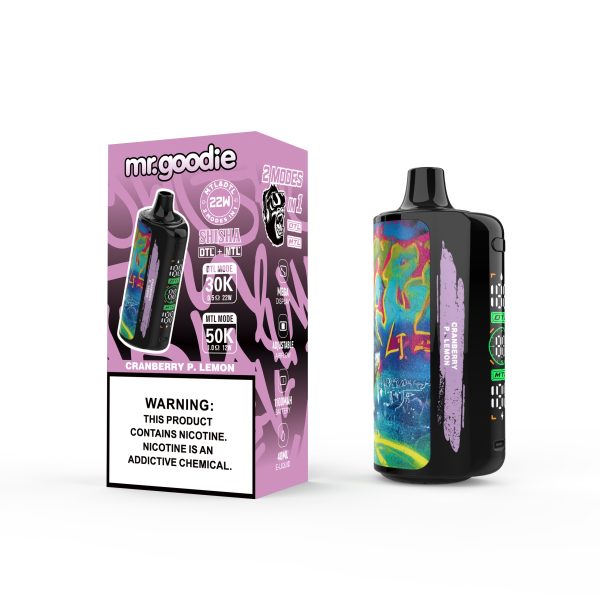Mr.Goodie SHISHA DTL & MTL Disposable Vape 50000 Puffs - Image 3