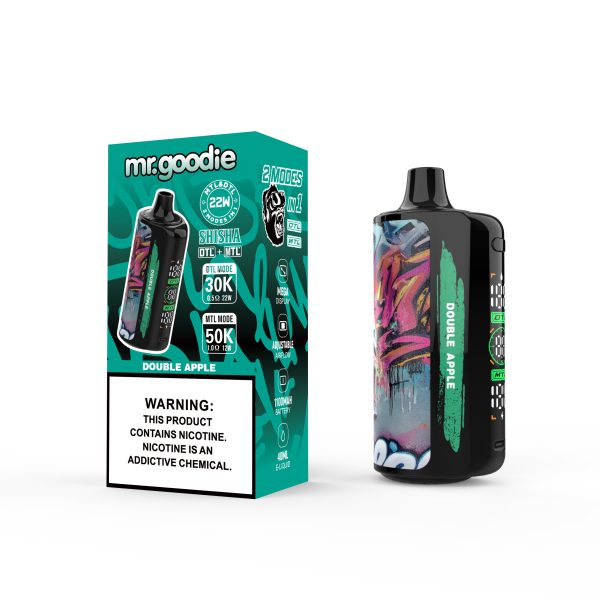 Mr.Goodie SHISHA DTL & MTL Disposable Vape 50000 Puffs - Image 2