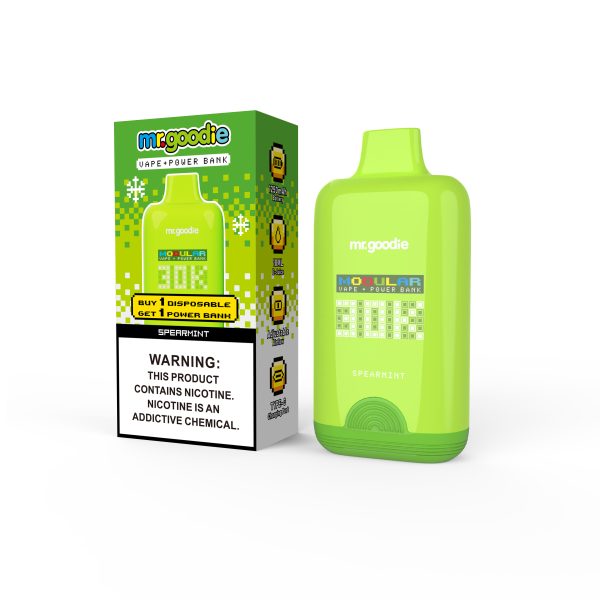 Mr.Goodie Modular Vape + Power Bank Disposable Vape 30000 Puffs - Image 2