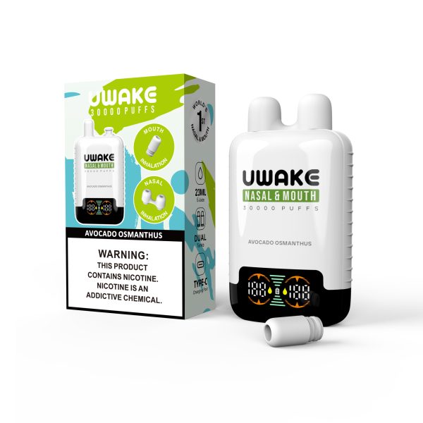 Mr.Goodie Uwake Nasal & Mouth Inhalation Disposable Vape 30000 Puffs