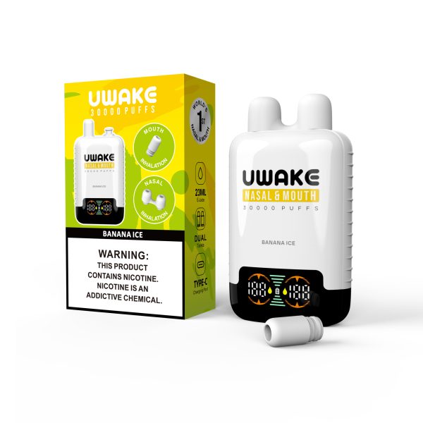 Mr.Goodie Uwake Nasal & Mouth Inhalation Disposable Vape 30000 Puffs - Image 3