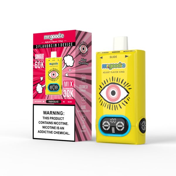 Mr.Goodie Adjust Flavor King Disposable Vape 60000 Puffs - Image 2